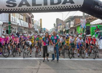 Clásica Amando “Zacapu” Martínez reúne a más de 200 ciclistas: Mónica Valdez