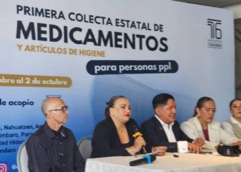 Arranca primera colecta estatal de medicamentos y artículos de higiene para personas privadas de la libertad