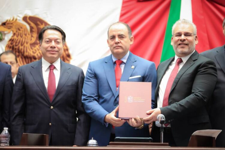 Gaona reconoce avances del gobernador Alfredo Ramírez Bedolla, pero anunció que el Congreso revisará a fondo su 5° Informe de Gobierno