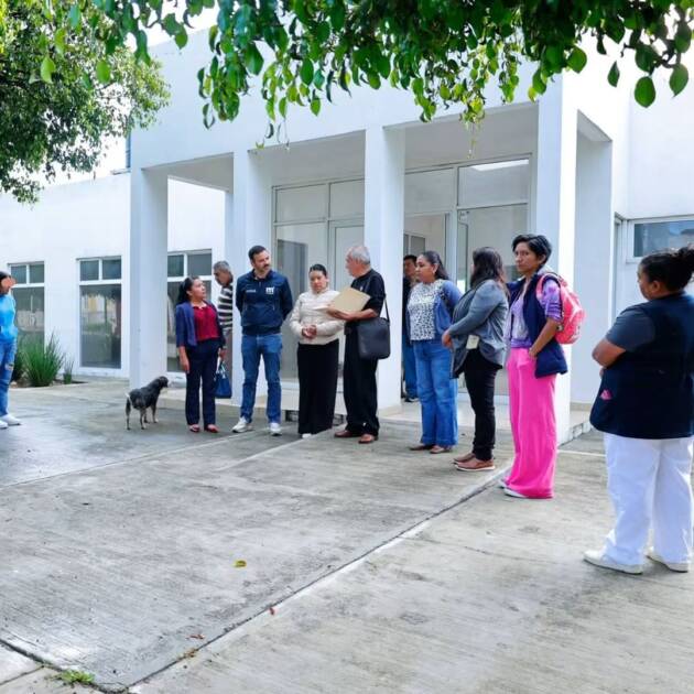 Yankel Benítez supervisa mantenimiento en clínica de Misión del Valle