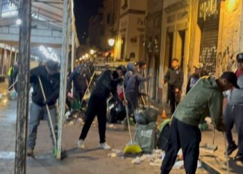 Retiró SLyT más de 70 toneladas de basura de las calles de Morelia después del Grito y el desfile
