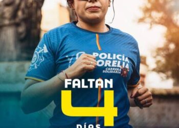 Faltan cuatro días para la Carrera “Yo con Policía Morelia”