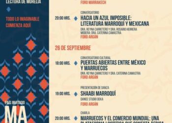 La 5.ª Feria Internacional del Libro de Morelia celebrará a Marruecos, país invitado de honor, con múltiples actividades