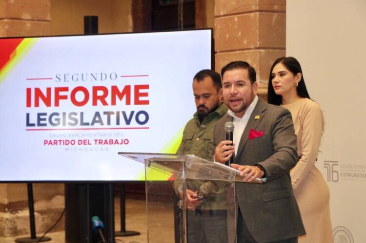 Destaca Reyes Galindo fortaleza, unidad y productividad del GPPT en su segundo año de actividades legislativas