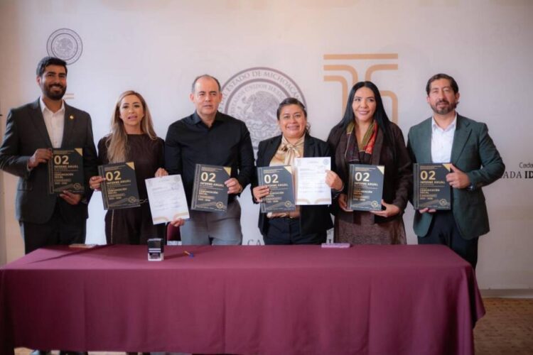 Presenta Comité de Comunicación del Congreso de Michoacán 2º Informe Anual