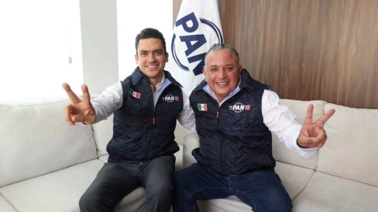 Michoacán se pintará de azul en 2027, reafirman Jorge Romero y Carlos Quintana