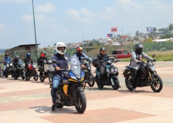 Cruzada por la movilidad  segura del Gobierno de Morelia capacita a motociclistas