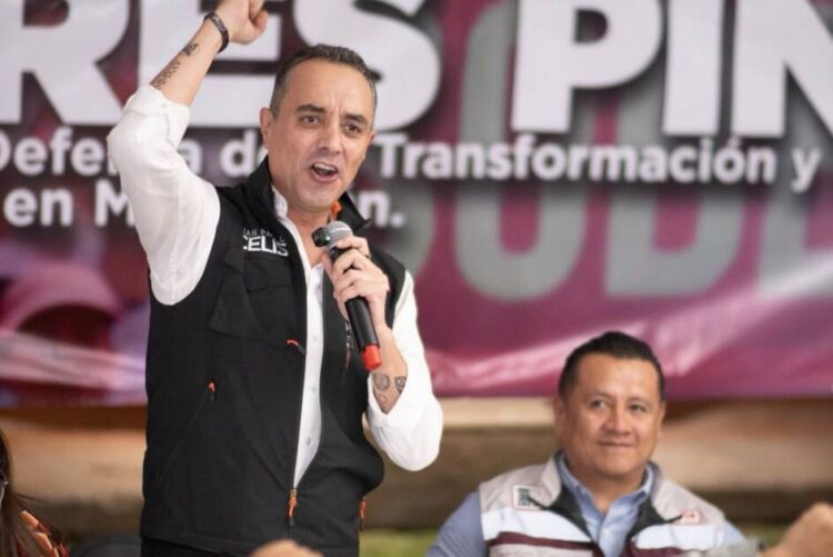 Celis llama a cerrar filas y fortalecer la organización de Morena en Michoacán