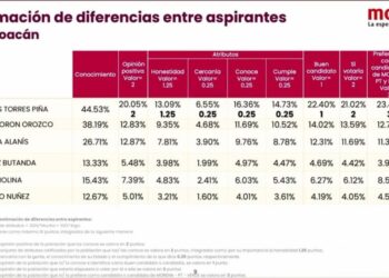 Torres Piña arrasó en encuesta interna de Morena; obtuvo calificación perfecta