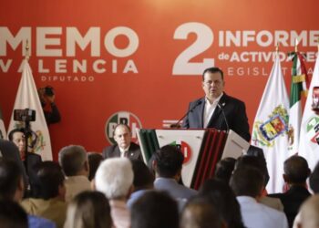Presenta Guillermo Valencia su Segundo informe de Actividades Legislativas