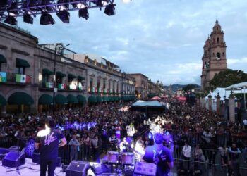 Arranca la Fiesta Moreliana con música y alegría en el Centro Histórico
