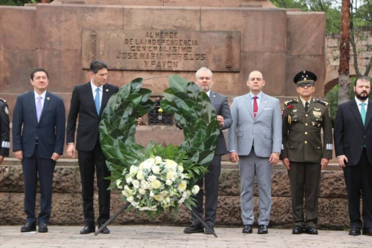 Honrar a Morelos significa gobernar y legislar pensando siempre en el pueblo: Baltazar Gaona