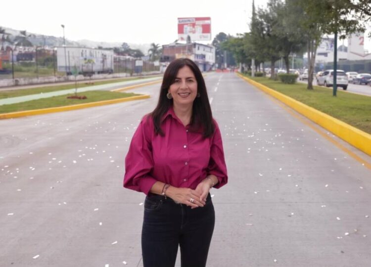 Continúa obra histórica en Uruapan: Gaby Molina