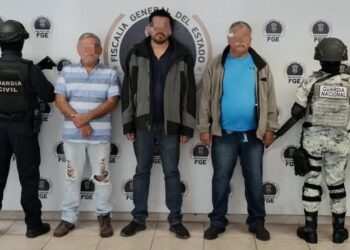 Detenidos tres presuntos extorsionadores de transportistas en Morelia que bajo amenazas, cobraban $10 mil pesos al mes