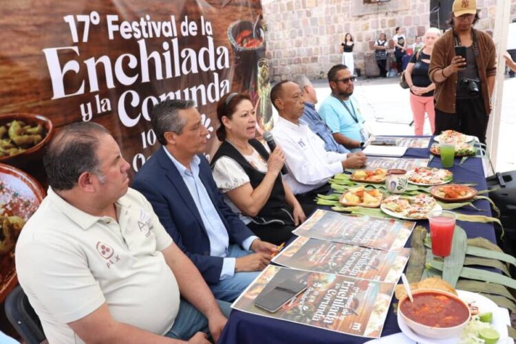Gobierno de Morelia anuncia 17° Festival de la Enchilada y la Corunda