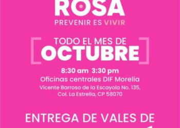 DIF Morelia acerca mastografías gratuitas a mujeres de Morelia