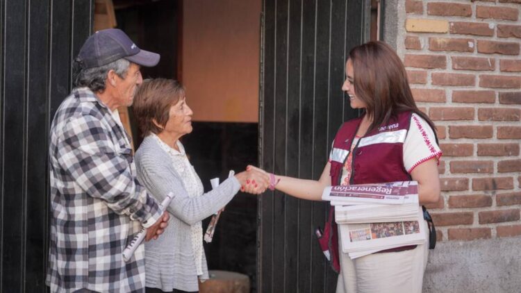 Casa por casa: Gladyz Butanda establece cercanía estrecha con morelianos