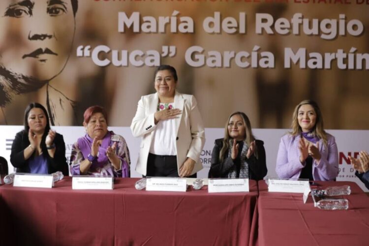 Conmemoran el Día Estatal de María del Refugio “Cuca” García, la diputada Belinda Iturbide y colectivo Leonas de la Corregidora