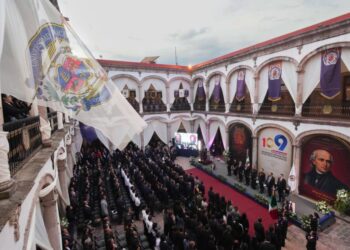 Conmemoran 109 Años de Grandeza de la UMSNH; Yarabí Ávila destaca profunda transformación de la institución