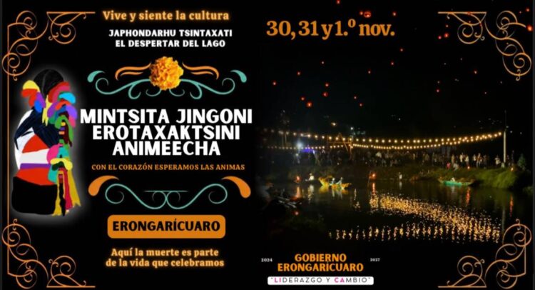 Erongarícuaro celebrará Noche de Muertos con tradición, cultura y gastronomía