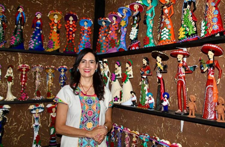 Zacán y Capula muestran riqueza artística: Gaby Molina