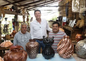 Artesanías de Santa Clara del Cobre son obras de arte: Alfonso Martínez