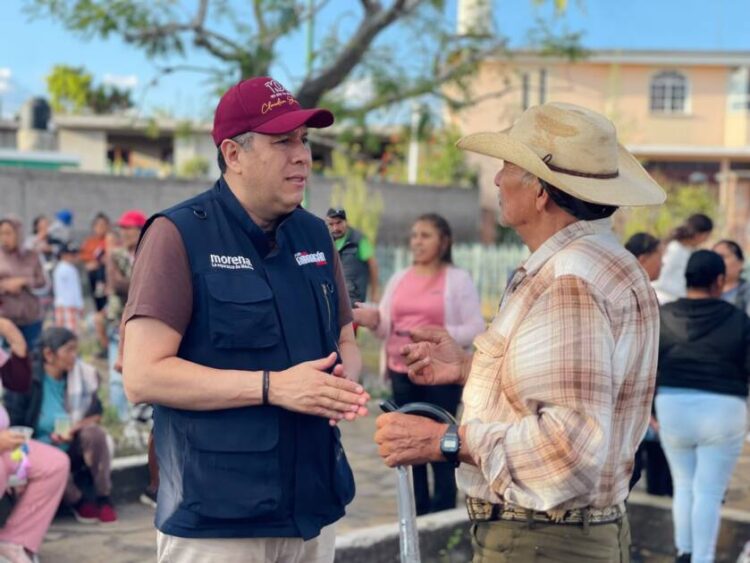 Barragán respalda a las comunidades de Morelia ante abandono de gobiernos panistas