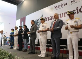 Reconoce Baltazar Gaona labor de la Secretaría de Marina durante inauguración de Expomar 2026