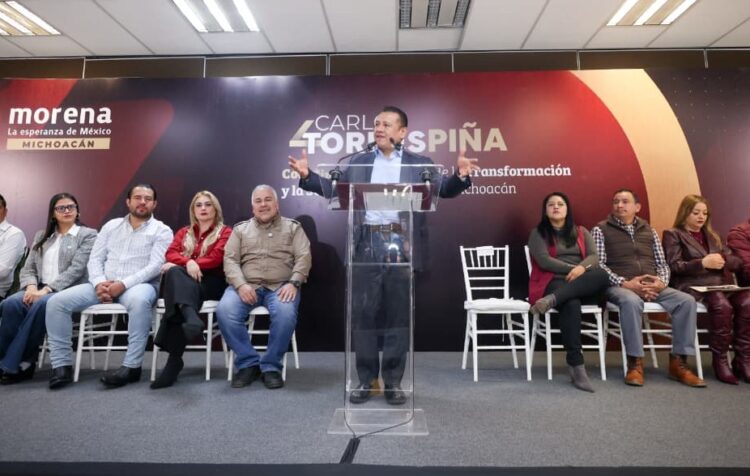 La transformación tiene respaldo ciudadano y se fortalece con la organización del pueblo: Torres Piña