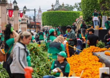 Gobierno de Morelia, escuelas y grupos sociales, dan vida a la tradición de Día de Muertos