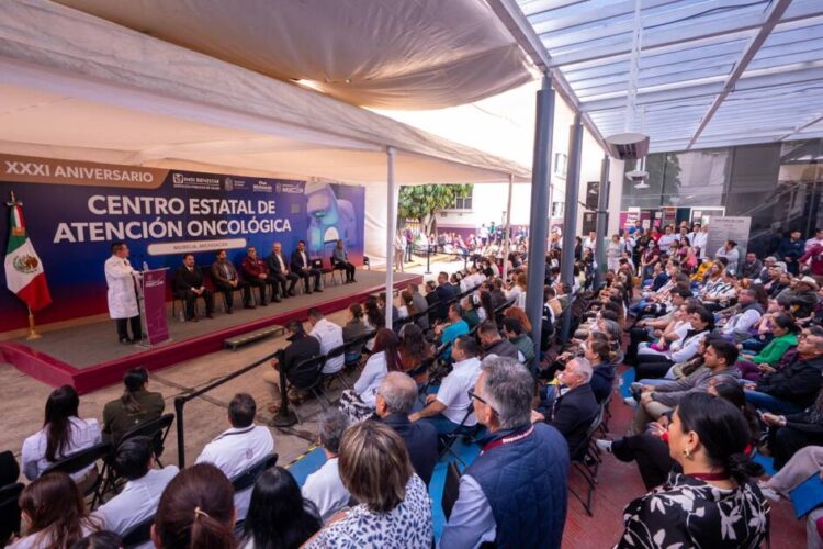 Celebra Belinda Iturbide 31 Aniversario del Centro Estatal de Atención Oncológica