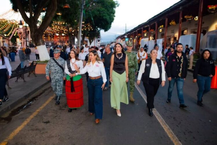 Dayana Pérez Mendoza inaugura el Festival de las Ánimas 2026 y da arranque al operativo de seguridad en Salvador Escalante