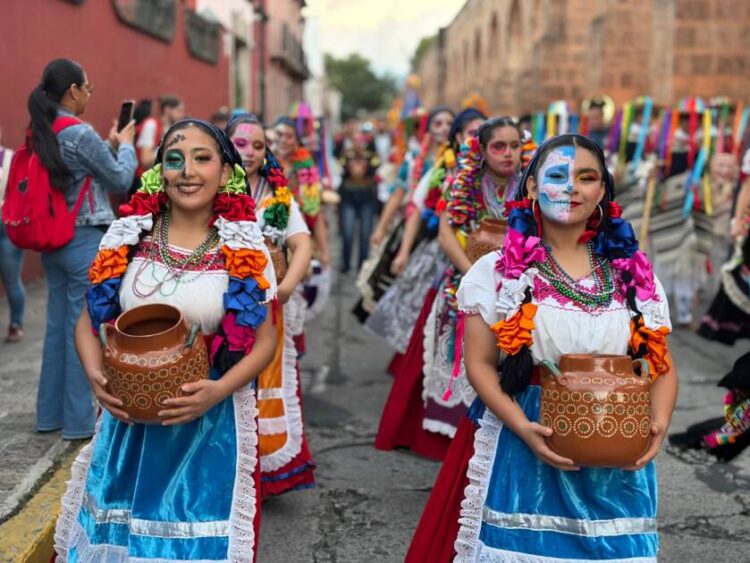Morelia, gran escenario de la tradición de Día de Muertos con Procesión Purépecha