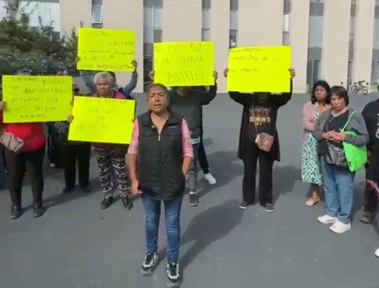 Vecinos de la colonia Mariel ubicada en La Aldea, denunciaron a la organización de Antorcha Campesina por amenazas y represalias
